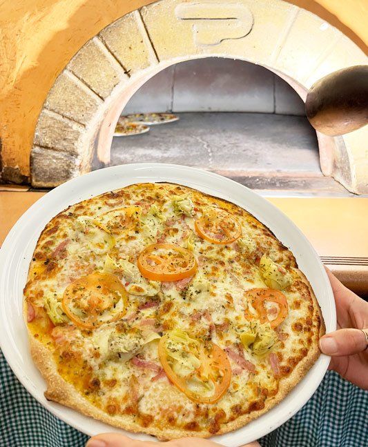 Pizza horno de piedra Valladolid